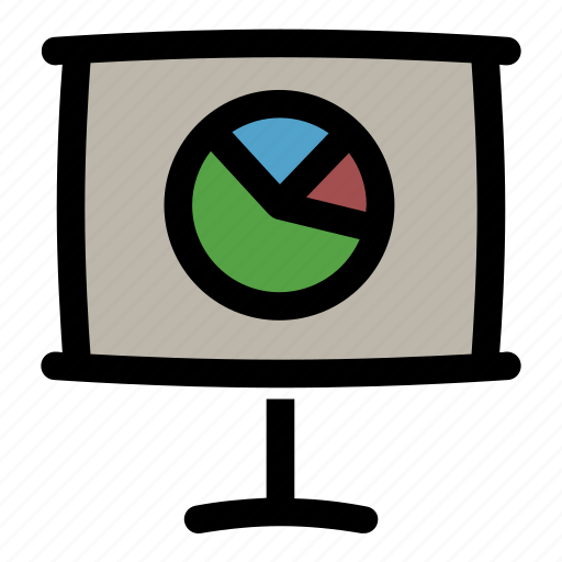 Business, chart, flipchart, marketing, presentation, office, statistics icon - Download on Iconfinder