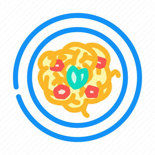 Carbonara, pasta, italian, cuisine, food, plate icon - Download on Iconfinder
