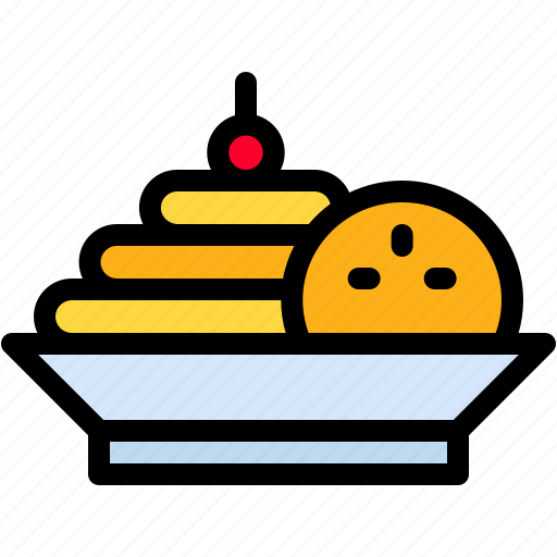 Taglatelle, pasta, mediterranean, italian, food icon - Download on Iconfinder