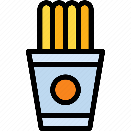 Grissini, breadsticks, italian, food, appetizer, and, restaurant icon - Download on Iconfinder