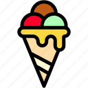 gelato, ice, cream, italian, food, and, restaurant, bakery