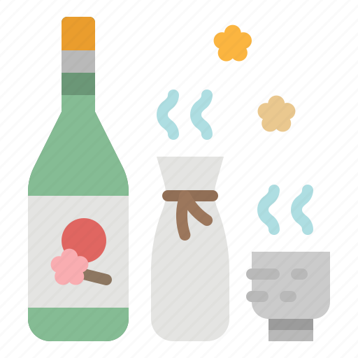 Alcohol, beverage, drinking, japanese, sake icon - Download on Iconfinder