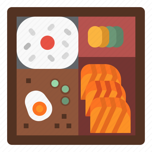 Bento, food, japan, japanese, rice icon - Download on Iconfinder