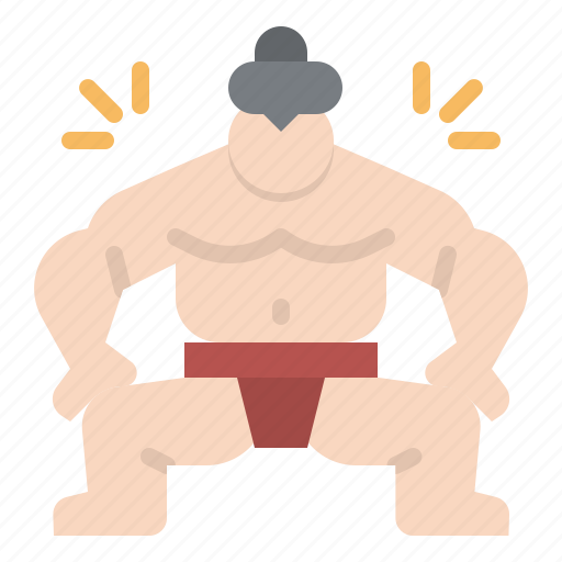 Fighter, japan, japanese, sumo, traditional icon - Download on Iconfinder