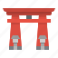 asia, gate, japan, landmark, torii 