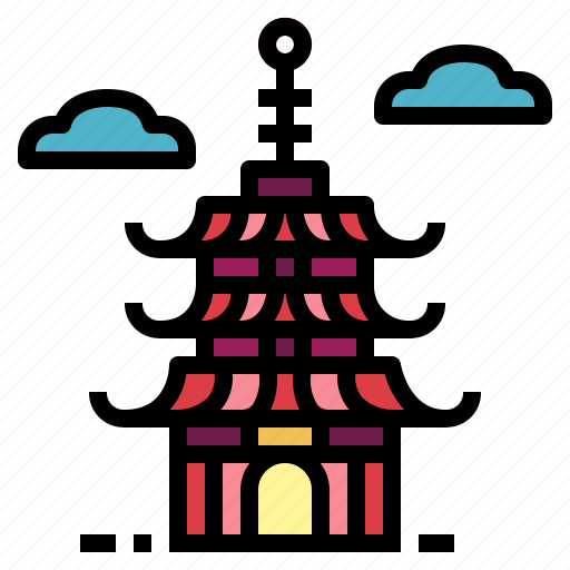 Asia, cultures, japan, pagoda icon - Download on Iconfinder