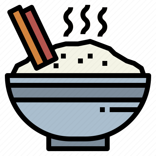 Bowl, food, japanese, rice icon - Download on Iconfinder