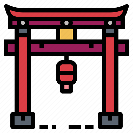 Asia, japan, landmark, torii icon - Download on Iconfinder