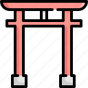 building, construction, japan, landmark, shrine, torii