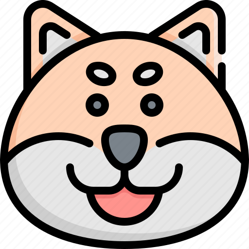 Animal, animals, dog, pet, puppy, shiba icon - Download on Iconfinder
