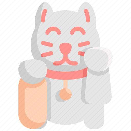 Cat, luck, lucky, maneki, neko, pet icon - Download on Iconfinder