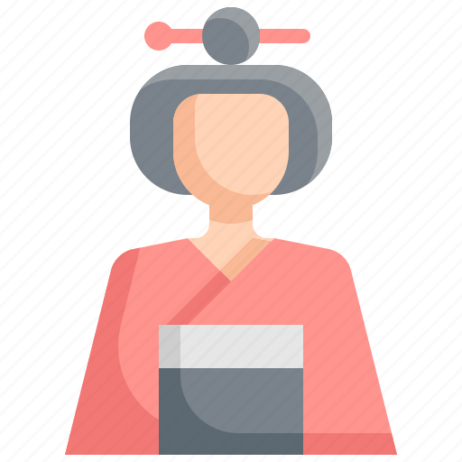 Avatar, geisha, japan, japanese, profile, user, woman icon - Download on Iconfinder
