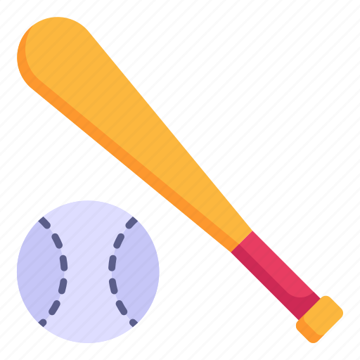 Sports, game, baseball, play, bat ball icon - Download on Iconfinder