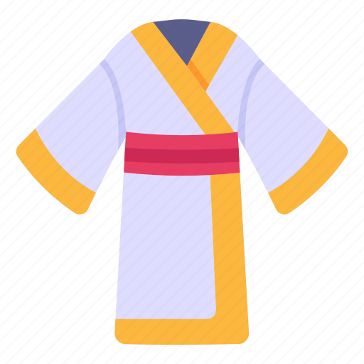 Gown, japanese dress, kimono, dress, apparel icon - Download on Iconfinder