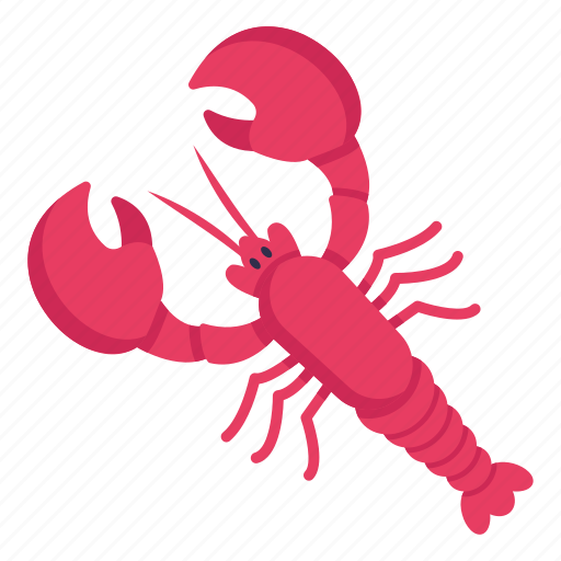 Seafood, lobster, food, crustaceans, nephropidae icon - Download on Iconfinder
