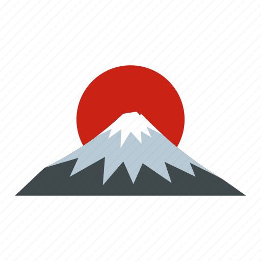 Asia, fuji, japan, landscape, mountain, snow, sunrise icon - Download on Iconfinder