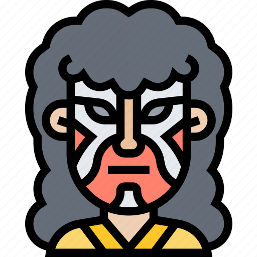 Kabuki, drama, performance, art, japan icon - Download on Iconfinder