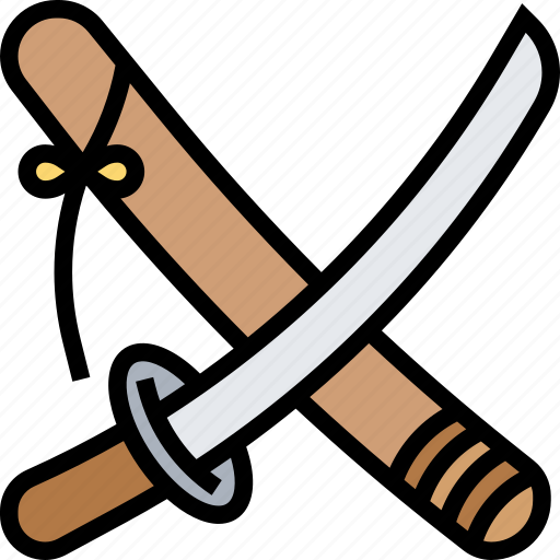 Katana, sword, samurai, blade, weapon icon - Download on Iconfinder