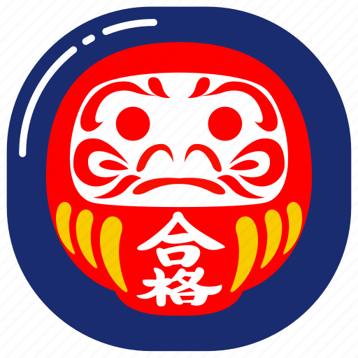 Japan, japanese, asia, asian, culture, daruma, man icon - Download on Iconfinder