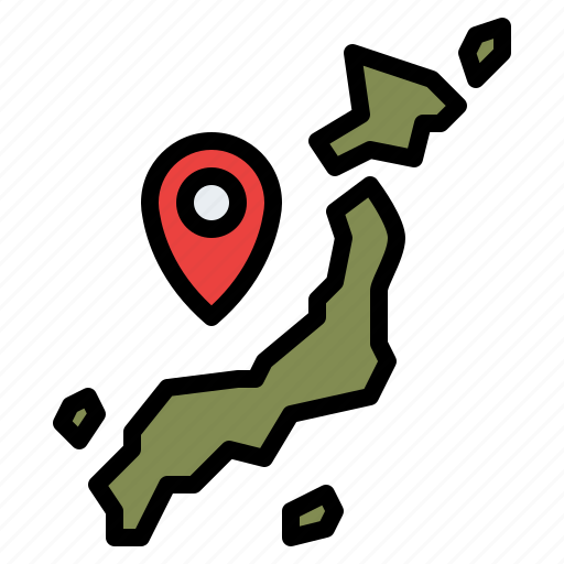 Japan, map, area, country, japanese icon - Download on Iconfinder