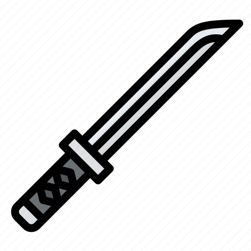 Katana, knife, sword, japanese, japan icon - Download on Iconfinder