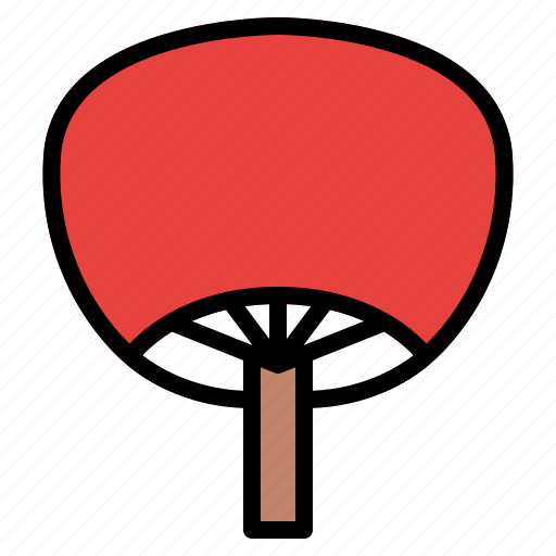 Uchiwa, traditional, hand, fan, japanese, japan icon - Download on Iconfinder