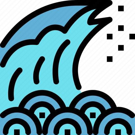 Great, japan, ocean, sea, wave icon - Download on Iconfinder