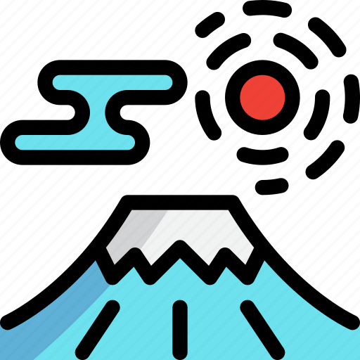 Fuji, japan, landmark, mountain icon - Download on Iconfinder