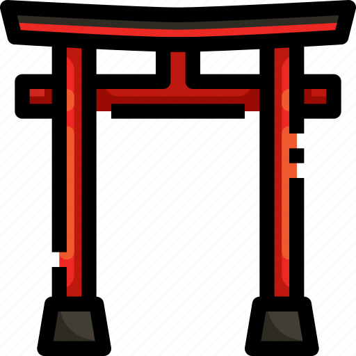 Architectonic, buildings, cultures, itsukushima, japan, landmark, shrine icon - Download on Iconfinder