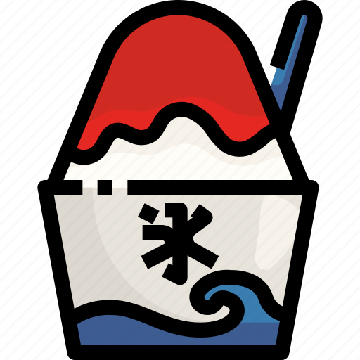 Cream, cup, dessert, food, ice, shaved, sweet icon - Download on Iconfinder