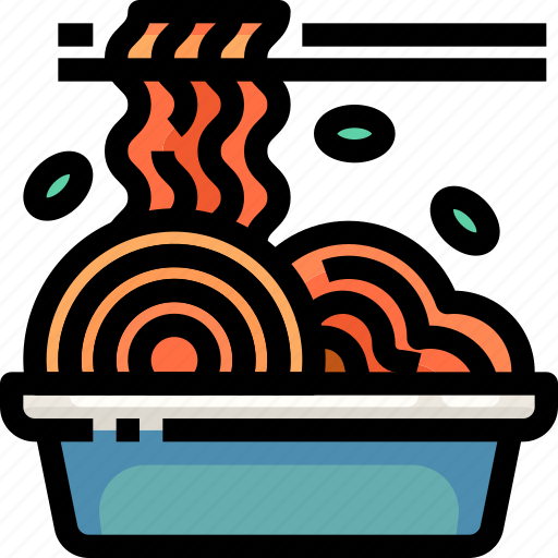 Food, japan, japanese, noodle, yakizoba icon - Download on Iconfinder