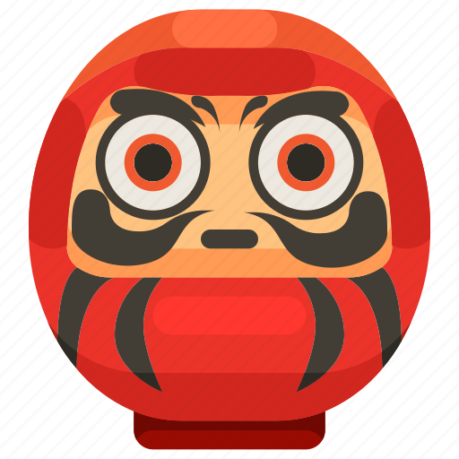 Cultures, daruma, fortune, japan, japanese, toys icon - Download on  Iconfinder