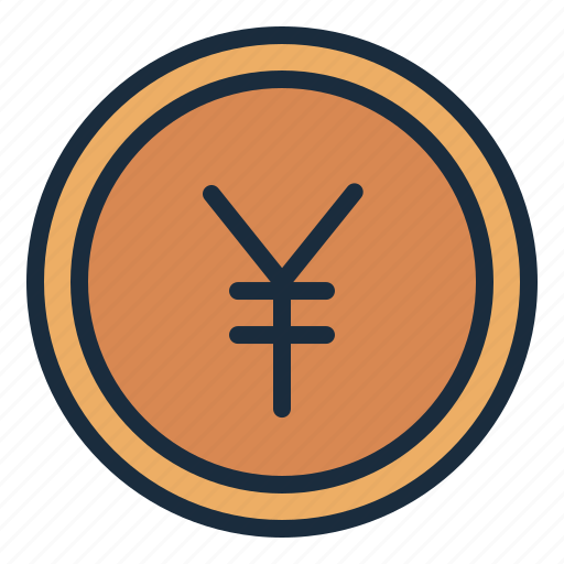 Yen, coin, money, finance, business, currency, japan icon - Download on Iconfinder