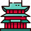 architecture, building, japan, japanese, landmark, temple, yakushiji