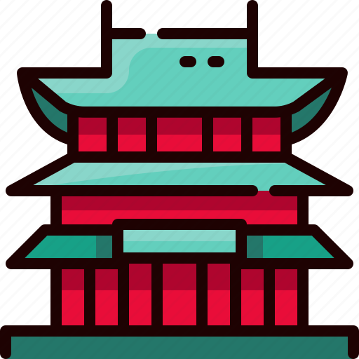 Architecture, building, japan, japanese, landmark, temple, yakushiji icon - Download on Iconfinder
