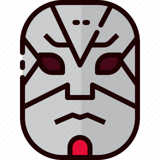 Costume, drama, japan, japanese, kabuki, mask, theater icon - Download on Iconfinder