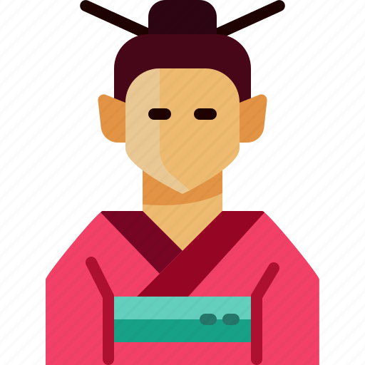 Avatar, costume, japan, people, person, traditonal, woman icon - Download on Iconfinder