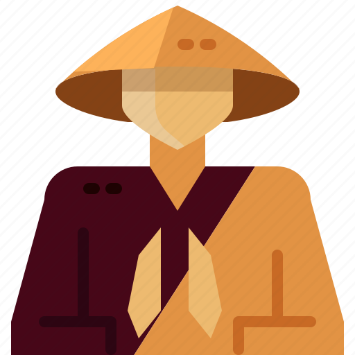 Asian, avatar, cloth, japan, monk, people, person icon - Download on Iconfinder
