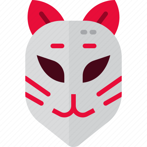 Carnival, costume, festival, fox, japan, kitsune, mask icon - Download on Iconfinder
