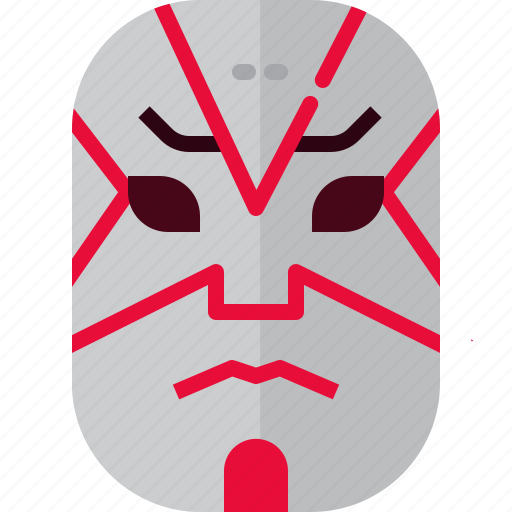 Costume, drama, japan, japanese, kabuki, mask, theater icon - Download on Iconfinder
