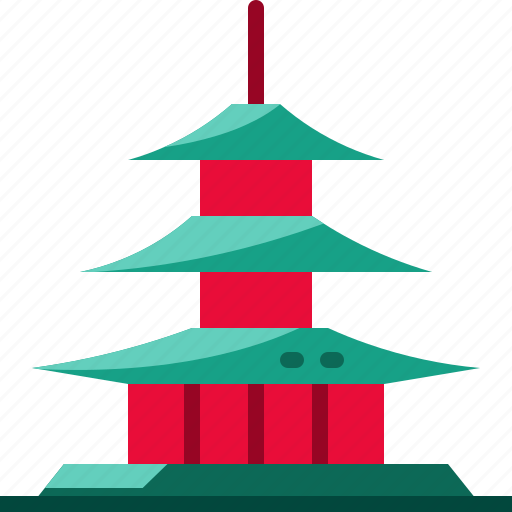 Architecture, building, japan, japanese, landmark, monument, pagoda icon - Download on Iconfinder
