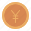 yen, coin, money, finance, business, currency, japan, asia 