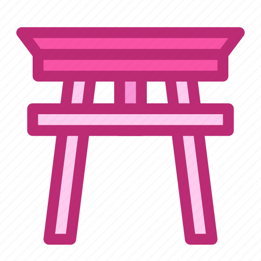 Japan, japanese, torii, asian, landmark icon - Download on Iconfinder