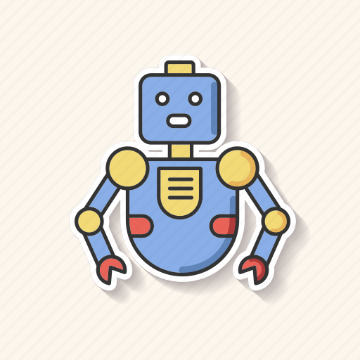 Robot, artificial intelligence, futuristic toy, cyborg mascot icon - Download on Iconfinder