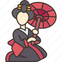 kimono, doll, japanese, traditional, culture