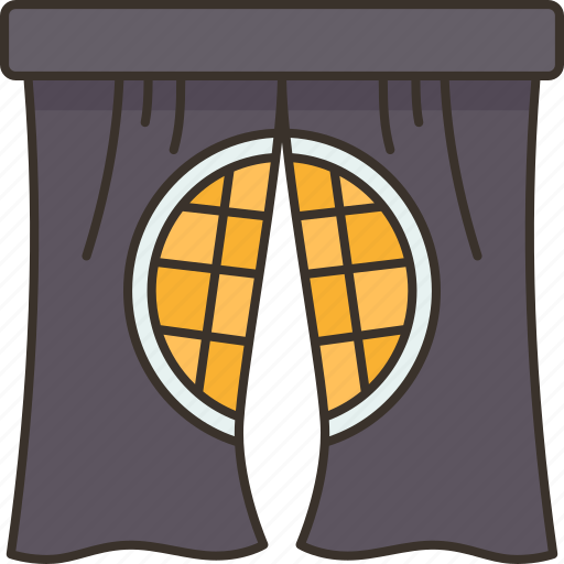 Noren, curtain, japanese, traditional, decor icon - Download on Iconfinder