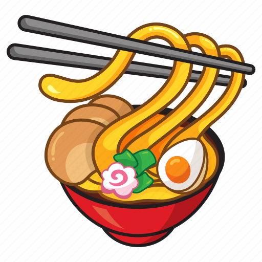 Bowl, cooking, egg, japanese food, meal, noodles, ramen icon - Download on Iconfinder