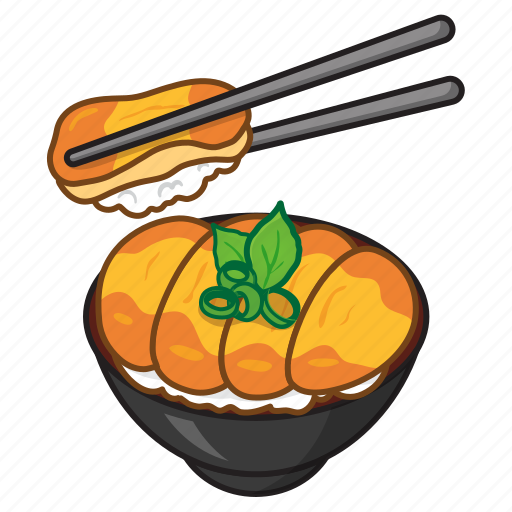 Bowl, chicken, cuisine, donburi, japanese food, rice icon - Download on Iconfinder