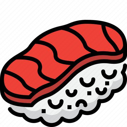 Food, japan, japanese, maguro, meal, restaurant, sushi icon - Download on Iconfinder