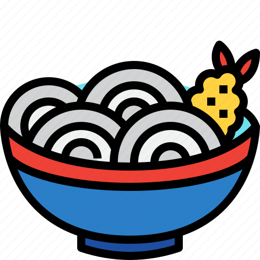 Food, japan, japanese, noodles, restaurant, udon icon - Download on Iconfinder